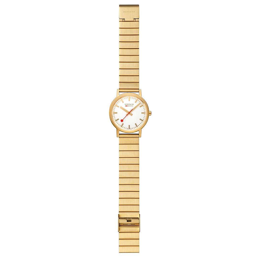 CLASSIC Goldene Edelstahl, 36 MM